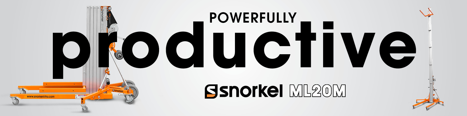 Powerfully Productive - Snorkel ML20M Powerfully Productive - Snorkel ML20M