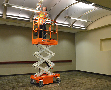 The Snorkel S3010P is ideal for indoor maintenance applications