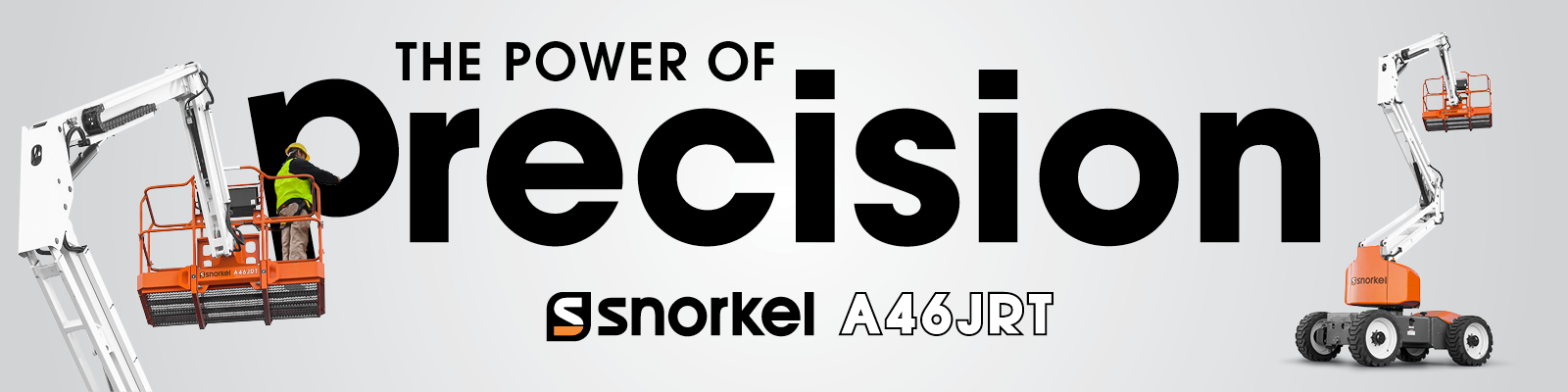 Snorkel A46JRT articulated boom lift