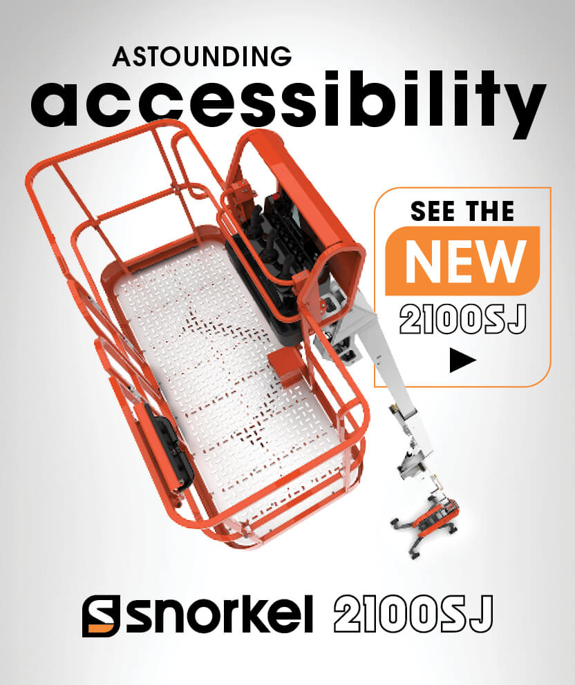 Astounding Accessibility Snorkel 2100SJ
