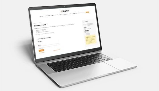 Snorkel™ Launches New Online Warranty Services