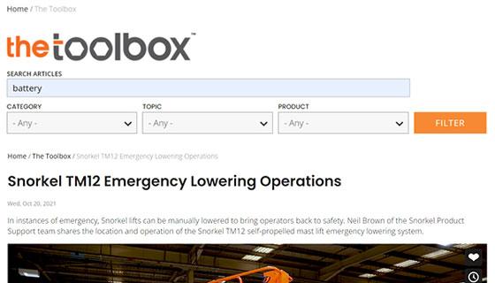 Toolbox Search New Features